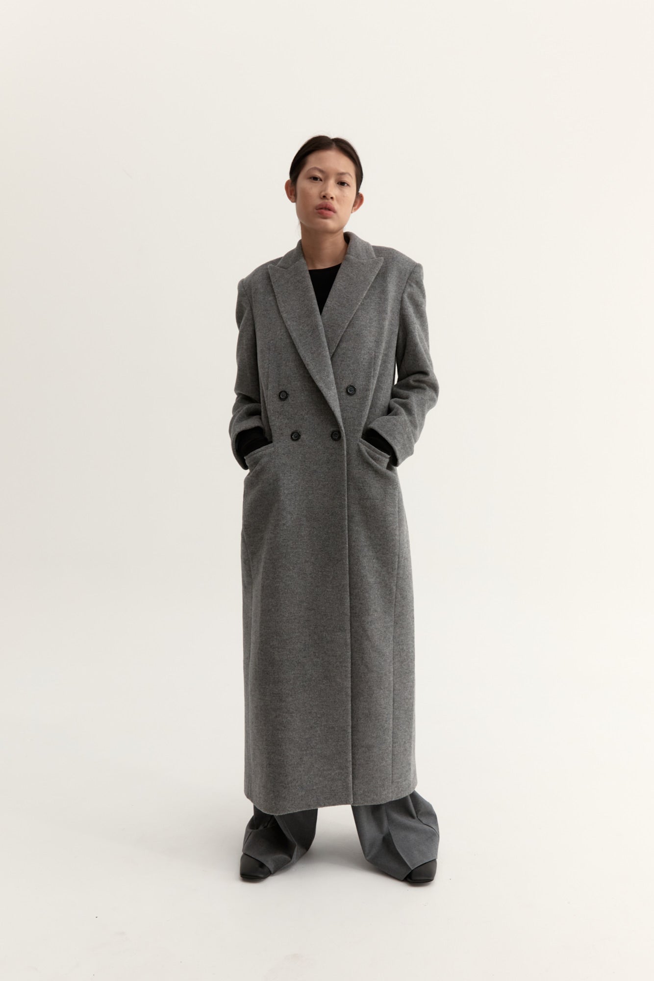 Stone wool coat shop